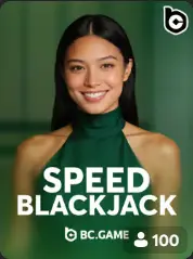 Speed Blackjack BC Game Vancouver game cover