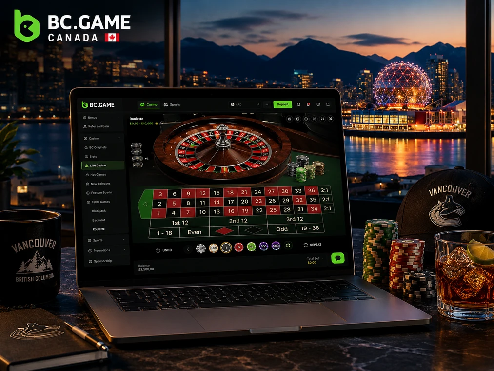 Jeu Live Casino BC Game Vancouver