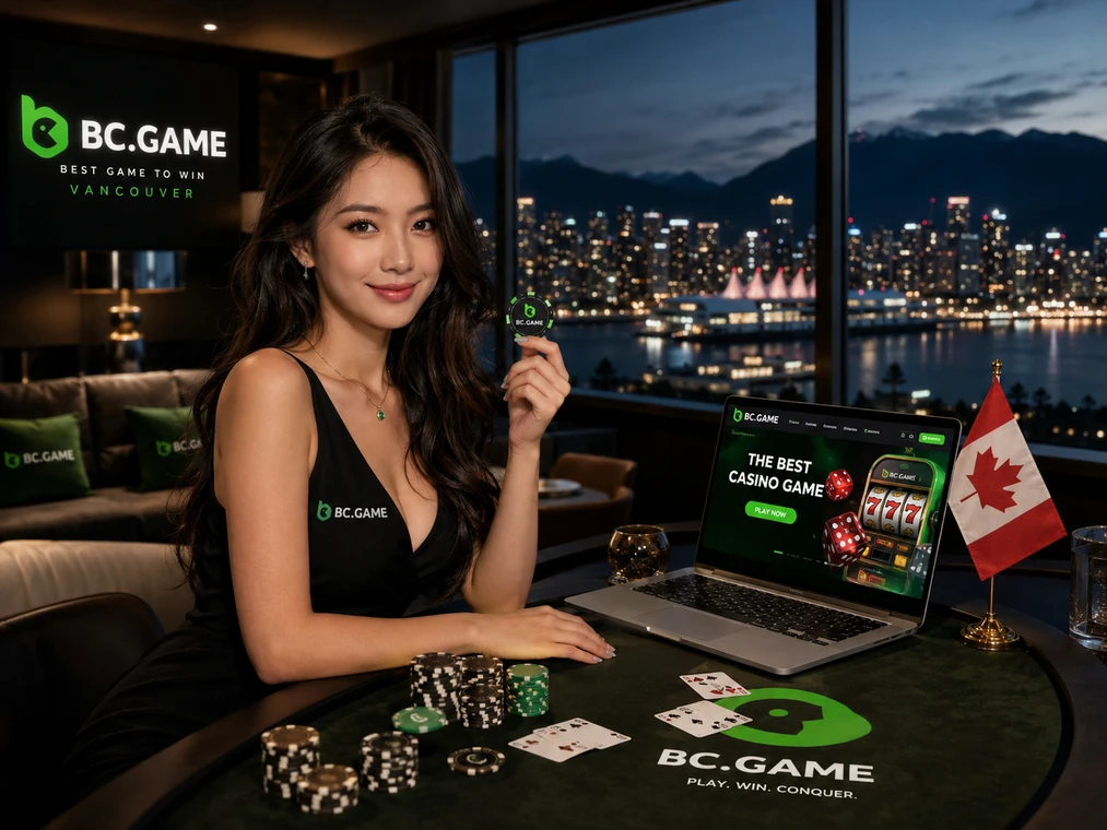 Joueuse au Casino BC Game Vancouver